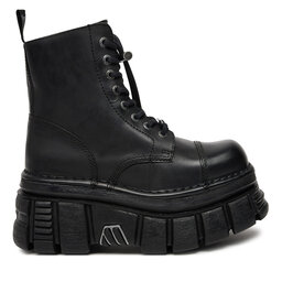 NEW ROCK Bocanci NEW ROCK M-NEWMILI083-S21 Negru
