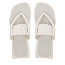Calvin Klein Jeans Flip flop Calvin Klein Jeans Sq Low Wedge Sandal Rope YW0YW01717 Bej