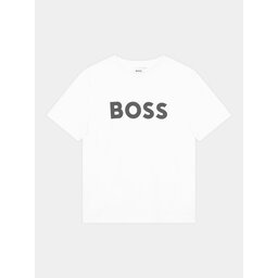 BOSS Boss T-Shirt J25P24 S Weiß Regular Fit