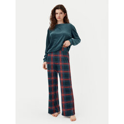 Hunkemöller Hunkemöller Pizsama 204214 Zöld Regular Fit
