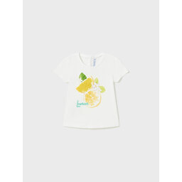 Mayoral Mayoral Camiseta 1014 Blanco Regular Fit