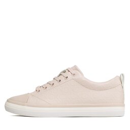

Кеди Calvin Klein Low Prof Vulc Lace Up HW0HW01412 Crystal Gray Mono 0JX, Бежевий