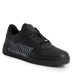 Tommy Jeans Sneakers Tommy Jeans Tjm Basket Logo EM0EM01257 Black BDS