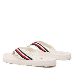

В'єтнамки Tommy Hilfiger Essential Comfort FW0FW07147 Feather White AF4, Écru