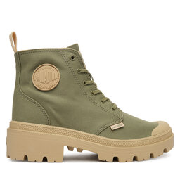Palladium Schnürstiefeletten Palladium Pallabasetwill 96907-333-M Grün