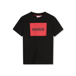 HUGO HUGO Футболка G00334 S Чорний Regular Fit