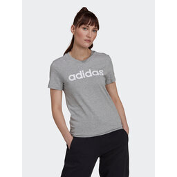 adidas adidas Camiseta Essentials Logo HL2053 Gris Slim Fit