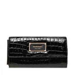 Monnari Голям дамски портфейл Monnari PUR0120-M20 Черен