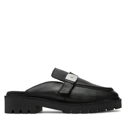 Calvin Klein Jeans Papucs Calvin Klein Jeans Flatform Slipon Mg Lth YW0YW01655 Fekete