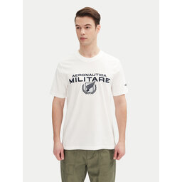 Aeronautica Militare Aeronautica Militare Marškinėliai 251TS2379J674 Balta Regular Fit