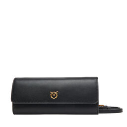 PINKO Soma PINKO Love Tiny Brids Wallet C AI 25-26 PCPL 103765 A0F1 Melns