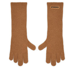 PINKO Moteriškos Pirštinės PINKO Grecia 105997 A2Z4 Ruda