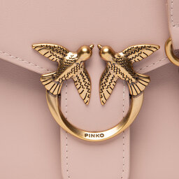 

Сумка Pinko Love Mini Top Handle Simply 6 Cl AI 22-23 PLTT 1P22Z4 Y5H7 Cipria O81Q, Рожевий