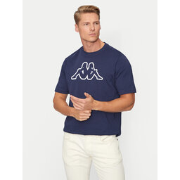 Kappa Kappa T-shirt Logo Korpo Cromen 303HZ70 Tamnoplava Regular Fit
