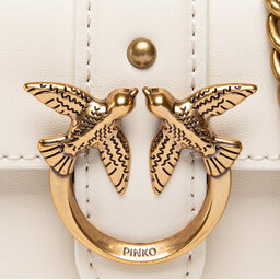 

Сумка Pinko Love Micro Simply AI 22-23 PLTT 1P22XN Y5H7 Avorio Z14Q, Бежевий
