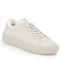 Tommy Jeans Sneakers Tommy Jeans Tommy Jeans New Cupsole Leat Wl EN0EN02274 Bleached Stone AEV