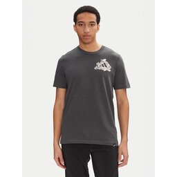 adidas adidas T-Shirt Football Kicks Graphic JD8211 Grau Regular Fit