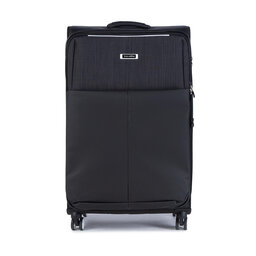 

Велика валіза з тканини Travelite Proof 92349-01 Schwarz, Чорний