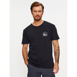 Quiksilver Quiksilver Marškinėliai Cleancircle EQYZT07491 Juoda Regular Fit
