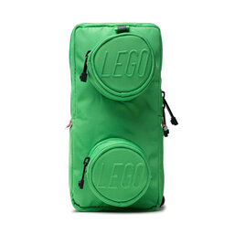 LEGO Axelremsväska LEGO Brick 1x2 Sling Bag 20207-0037 Bright Green