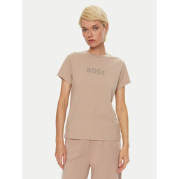 BOSS BOSS Camiseta 50527303 Beis Relaxed Fit