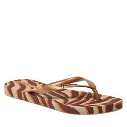 

В'єтнамки Ipanema Animale Print Fem 83162 Beige/Gold/Brown, Золотий