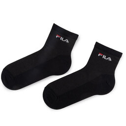 

Набір з 3 пар низьких шкарпеток unisex Fila Calza Quarter F1742 Black 200, Чорний