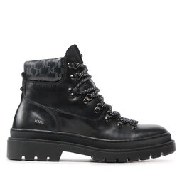 

Черевики туристичні KARL LAGERFELD KL11235 Black Lthr, Чорний