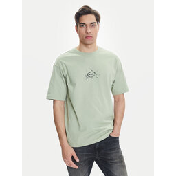 BOSS BOSS Camiseta Te_Voyage 50546370 Verde Relaxed Fit