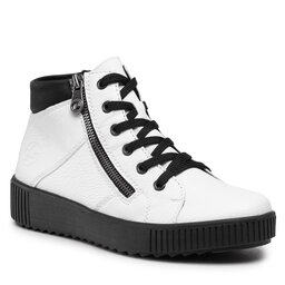 Rieker Īsie zābaki Rieker M6434-80 Weiss
