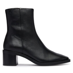 Calvin Klein Stiefeletten Calvin Klein Block Heel Ank Boot Lth HW0HW03220 Schwarz