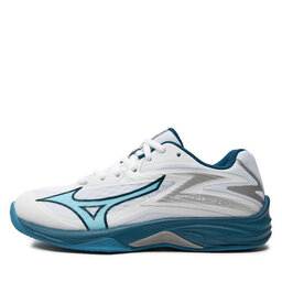 

Взуття Mizuno Lightning Star Z7 Jr V1GD2303 White/Sailor Blue/Silver 21, Білий