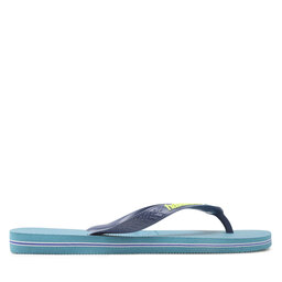 

В'єтнамки Havaianas Brasil Logo 4110851671 Nautical Blue, Cиній