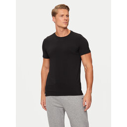 YSABEL MORA YSABEL MORA Póló 70103 Fekete Slim Fit