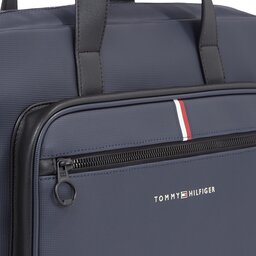 

Сумка для ноутбука Tommy Hilfiger Th Essential Pique Computer Bag AM0AM11542 Space Blue DW6, Cиній