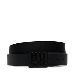 

Чоловічий ремінь Hugo Gadin Gb35 50512844 Black 001, Чорний