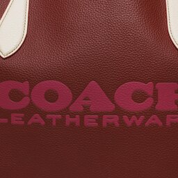 

Сумка Coach Cb Ltr Kia Tot CE734 B4ACS B4/Cherry Multi, Бордовий