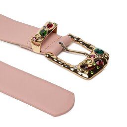 

Жіночий ремінь Pieces Pcanemarie Stone Jeans Belt Рожевий