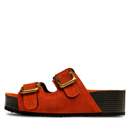 

Шльопанці Gino Rossi 22SS04 Dark Orange, Оранжевий