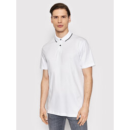 Selected Homme Selected Homme Polo marškinėliai Leroy 16082844 Balta Regular Fit