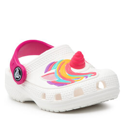 

Шльопанці Crocs Fl Classic Iam Unicorn Clog 207073 White, Білий