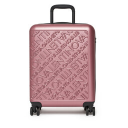 Valentino Самолетен куфар за ръчен багаж Valentino Mars VV8MS01S Розов