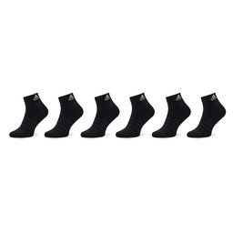 adidas Zemās zeķes unisex adidas Cushioned Sportswear Ankle Socks 6 Pairs IC1291 Melns