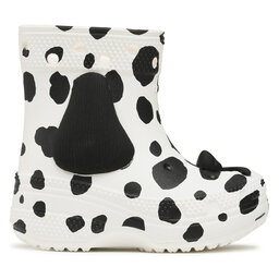 

Гумові чоботи Crocs Crocs Classic I Am Dalmatian Boot T 209079 White/Black 103, Білий