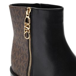 

Ботильйони MICHAEL Michael Kors Regan Flat 40F3RGME6L Blk/Brown, Чорний