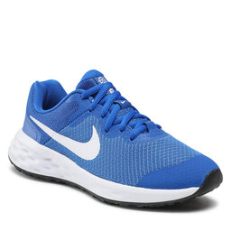 Nike Cipő Nike Revolution 6 Nn (Gs) DD1096 411 Game Royal/White/Black