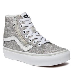 Vans Sneakersy Vans Sk8-Hi Reissue Side Zip VN0007PXX1K1 Silver/True White