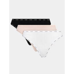 Guess Guess Набір з 3 пар бразилійських трусів Basic O4GG14 K6YW1 Кольоровий