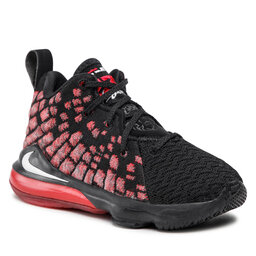 Nike Обувь Nike Lebron XVII (PS) BQ5595 006 Black/White/University Red