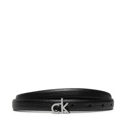 Calvin Klein Ζώνη Γυναικεία Calvin Klein Ck Thin Belt 1.5cm Pebble K60K612858 Μαύρο